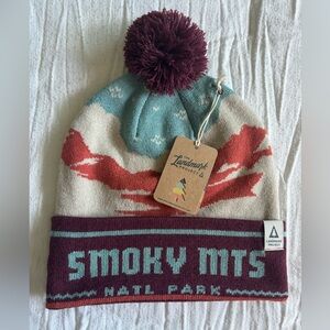 Landmark Project OSFA Smoky Mts Beanie w/ Pom